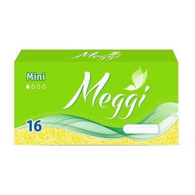 Гігієнічні тампони Meggi Mini 16 шт