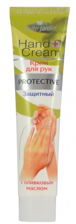 Крем для рук и ногтей Belle Jardin защитный с Оливковым маслом и Витаминами А,Е,С