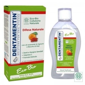 Жидкость для полоскания рта Dentamentin Еко-Біо ягоди годжи /цитрус 300 мл