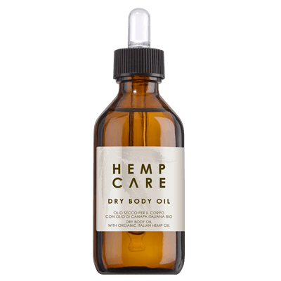 Олія для сухої шкіри HEMP CARE з органічною італійською олією конопель
