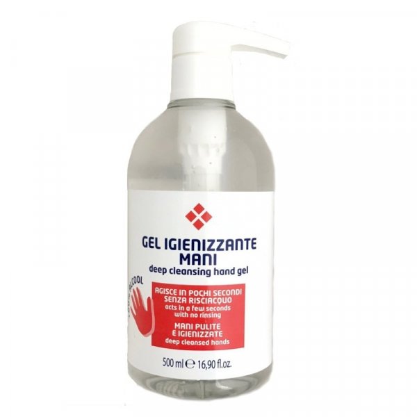 Gel igienizzante mani senza risciacquo ONE-19 ML.500