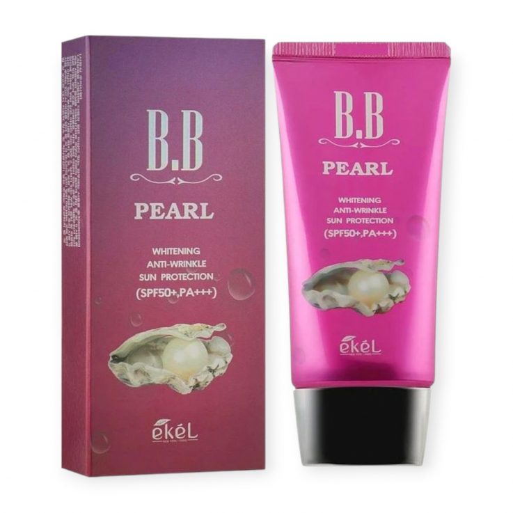Крем для обличчя Ekel PEARL BB CREAM з екстрактом перлини