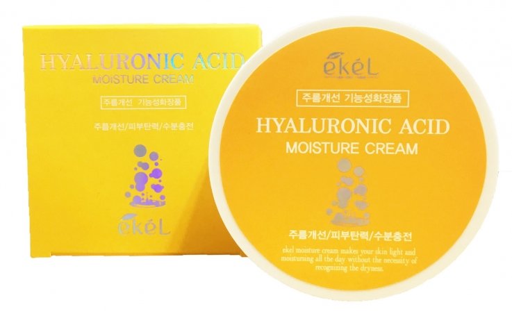 Крем для лица Ekel Hyaluronic Acid Moisturee Cream с гиалуроновой кислотой увлажняющий
