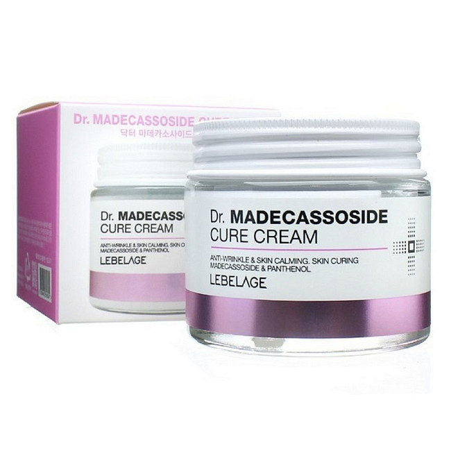 Крем LEBELAGE для обличчя Dr. Madecassoside Cure заспокійливий проти зморшок 70мл
