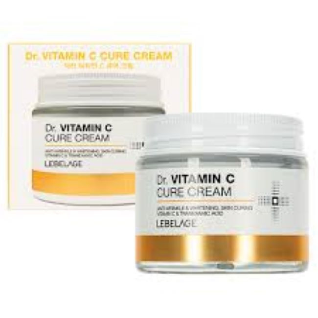 Крем LEBELAGE для обличчя Dr. Vitamin C Cure відбілюючий проти зморшок 70мл
