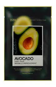 Маска тканевая Tenzero для лица Avocado с экстрактом авокадо