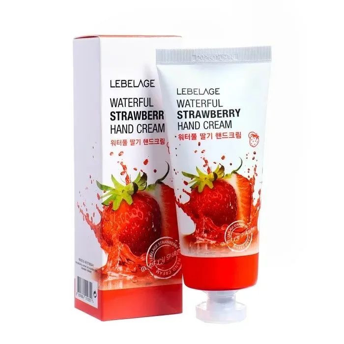 Крем LEBELAGE для рук Waterful Strawberry зволожуючий 100мл