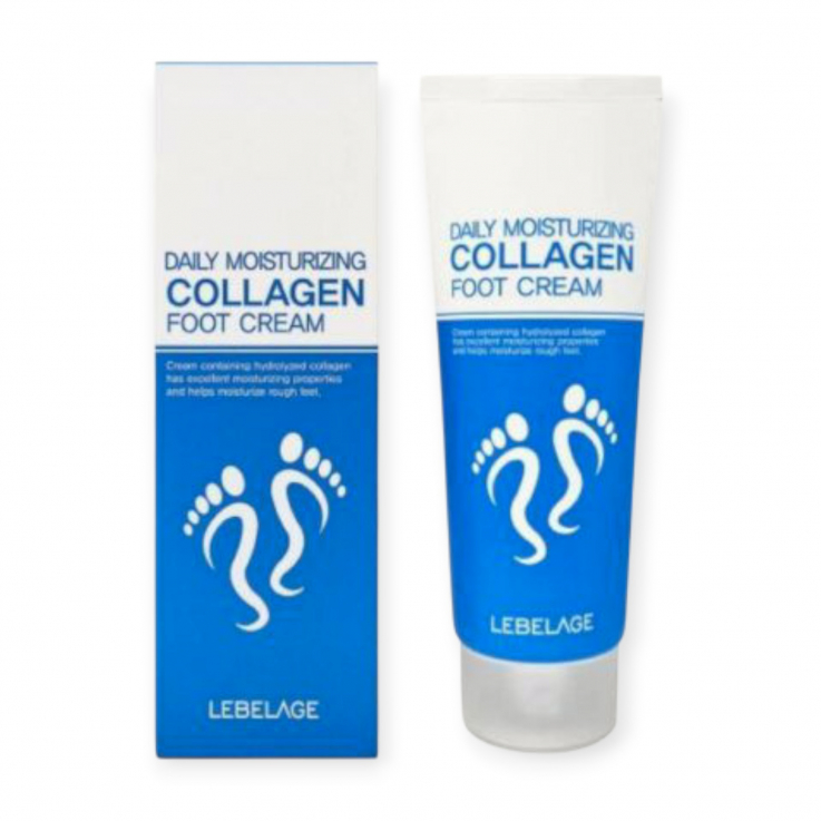 Крем LEBELAGE для ног Daily Moisturizing Collagen увлажняющий 100мл