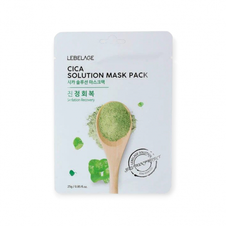 Маска тканевая LEBELAGE для лица Cica Solution Mask