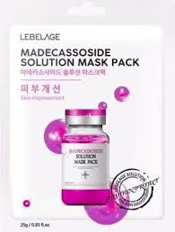 Маска тканинна LEBELAGE для обличчя Madecassoside Solution Mask