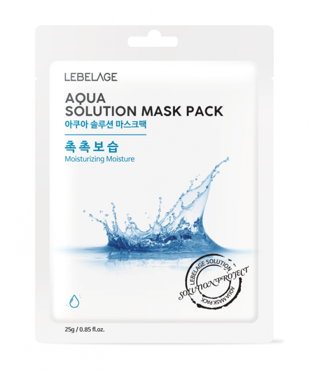 Маска тканинна LEBELAGE для обличчя Aqua Solution Mask