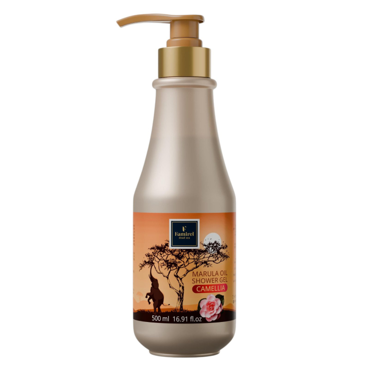 Гель для душа Famirel Marula Камелия 500мл
