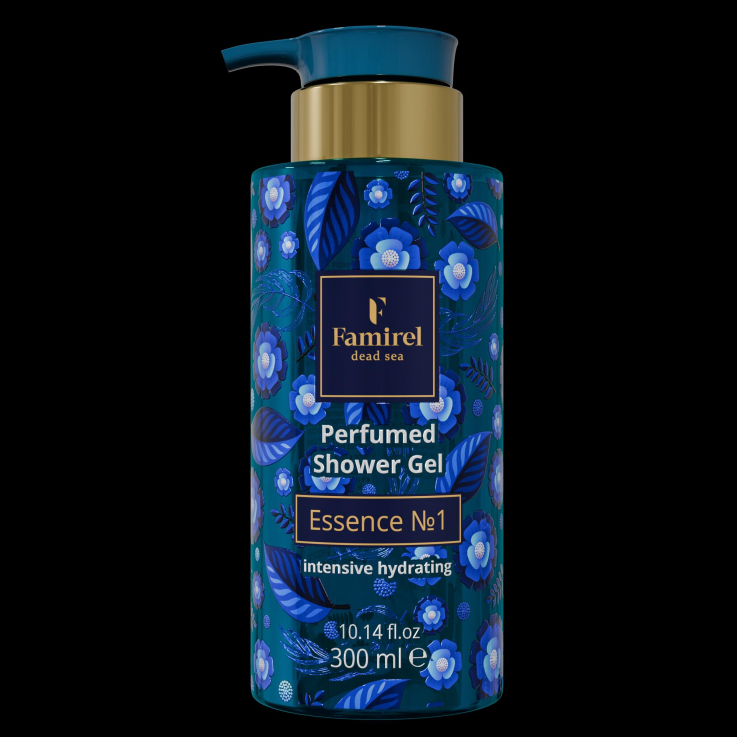 Парфумований гель для душу Famirel Intensive Hydrating Essence №1 300мл