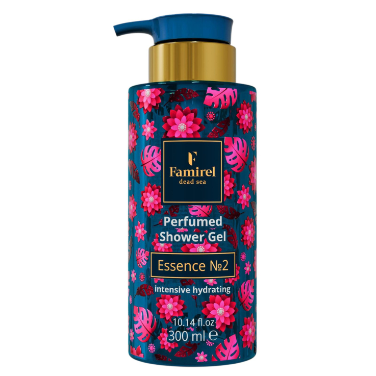 Парфюмированный гель для душа Famirel intensive Hydrating Essence №2 300мл