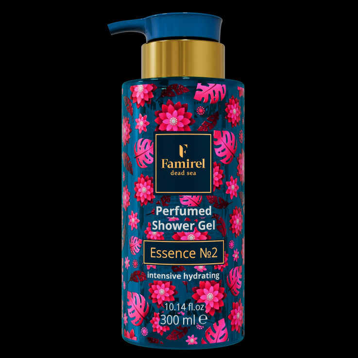 Парфумований гель для душу Famirel ntensive Hydrating Essence №2 300мл
