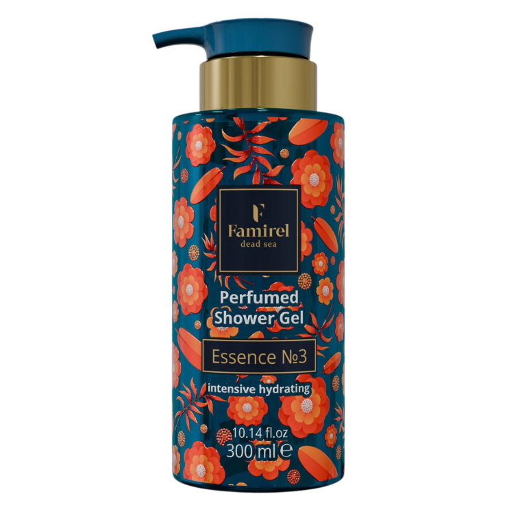 Парфюмированный гель для душа Famirel Intensive Hydrating Essence №3 300 мл