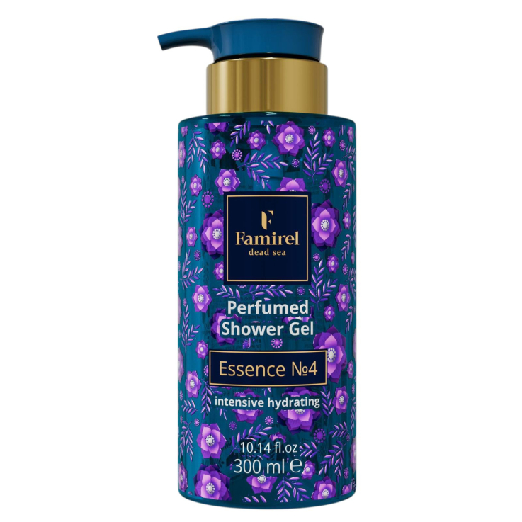 Парфумований гель для душу Famirel Intensive Hydrating Essence №4 300 мл