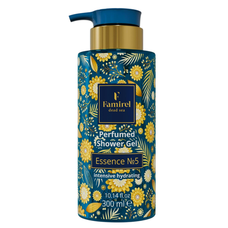 Парфюмированный гель для душа Famirel Intensive Hydrating Essence №5 300 мл