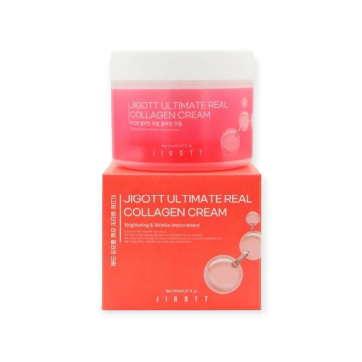 Крем Jigott для обличчя Ultimate Real Collagen з колагеном 150мл