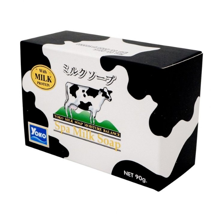 Мыло косметическое Yoko Spa Milk Soap с протеинами молока 90 г