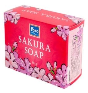 Мыло косметическое Yoko Sakura с экстрактом сакуры