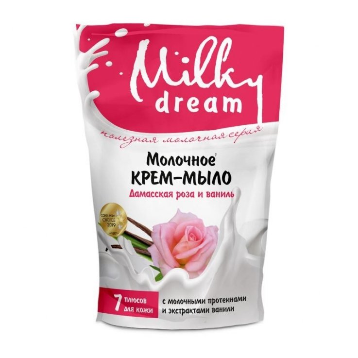 Рідке мило Milky Dream Троянда та ваніль 500мл