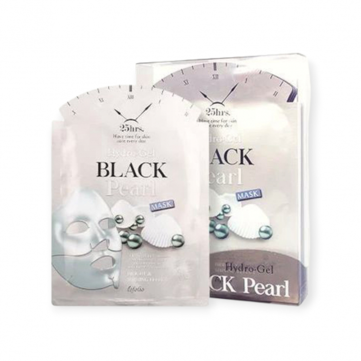 Гідрогелева маска для обличчя Esfolio Hydrogel Black Pearl Mask із чорною перлиною