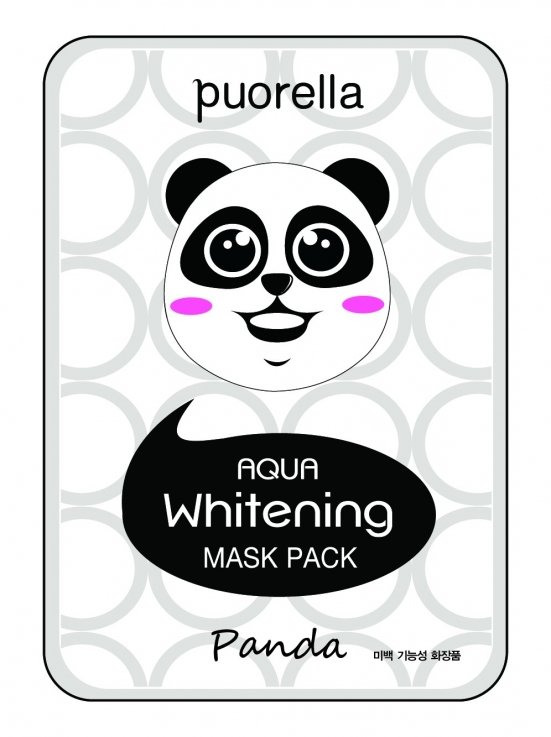 Тканевая маска для лица Панда Puorella animal mask sheet Panda