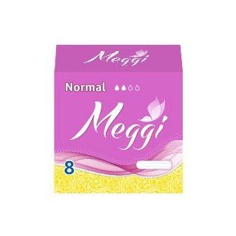 Гігієнічні тампони Meggi Normal 8 шт