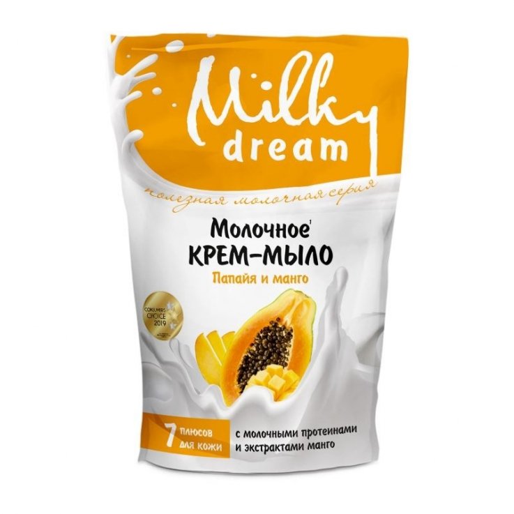 Жидкое мыло Milky Dream Папая и манго 500мл