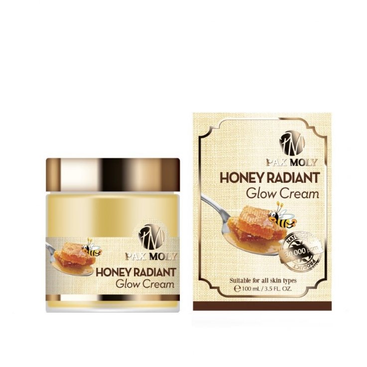 Крем для обличчя Pax Moly Honey Radiant Glow із екстрактом меду