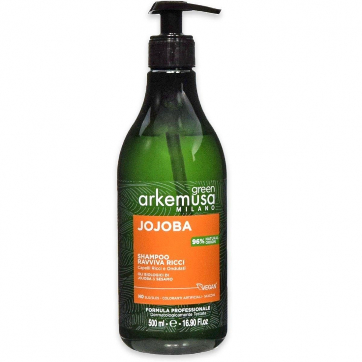 Шампунь Arkemusa Green для кучерявых и волнистых волос с экстрактом жожоба 500мл