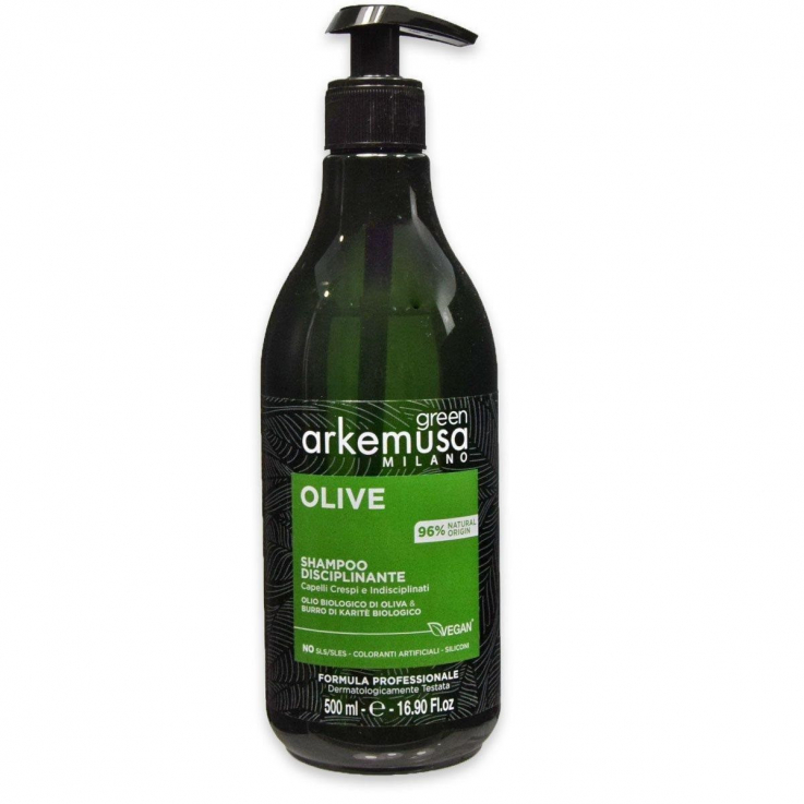 Шампунь Arkemusa Green для непослушных волос с оливкой 500мл