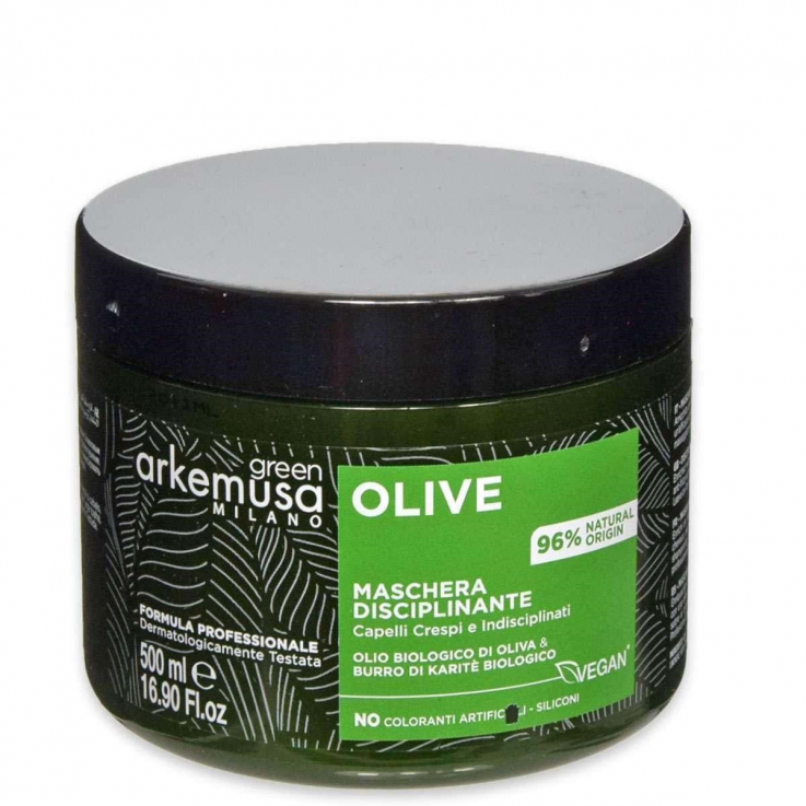 Маска Arkemusa Green для непослушных волос с оливкой 500мл