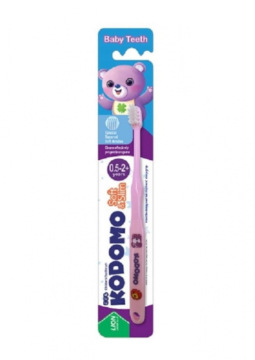 Зубна щітка Kodomo Soft Slim для дітей від 6 місяців до 2 років