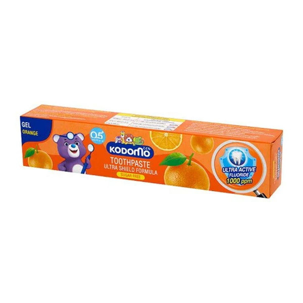 Дитяча зубна гель-паста Kodomo Ultra Shield Апельсин для дітей з 6 місяців