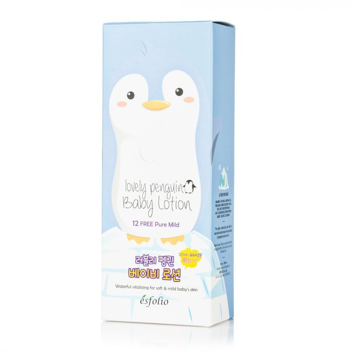 Детский шампунь-гель для душа Esfolio Lovely Penguin Baby Shampoo Wash пингвин