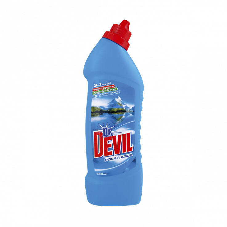 Жидкое чистящее средство Dr.DEVIL 3в1 Aqua Полярная вода 750мл