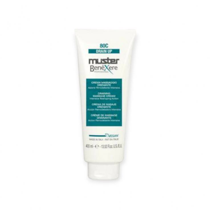 Масcажний крем Muster Benexere 80C для тела с дренажным эффектом 400мл