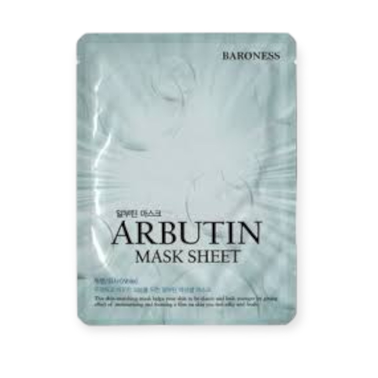 Тканевая маска с арбутином Baroness Arbutin Mask Sheet
