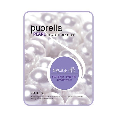 Тканевая маска с жемчужинами Puorella Pearl Mask Pack