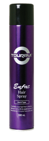 Лак для волосся Touravi Enfas сильна фіксація