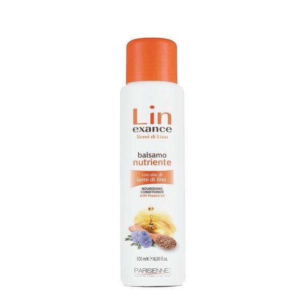 Бальзам-кондиционер для волос Parisienne Lin Exance Semi di Lino питательный с экстрактом льна