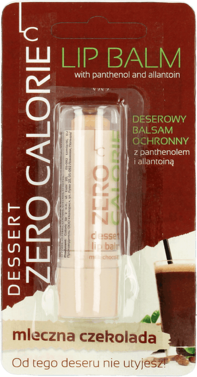 Бальзам для губ Laura Conti ZERO CALORIE Молочний шоколад