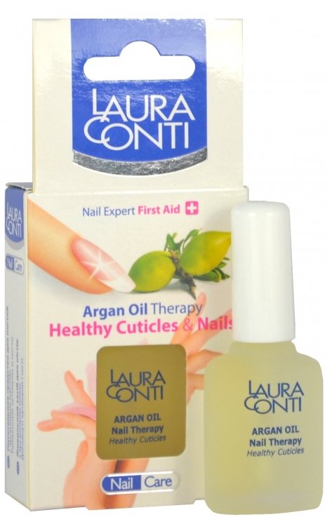 Питательное аргановое масло Laura Conti для ломких и чувствительных ногтей
