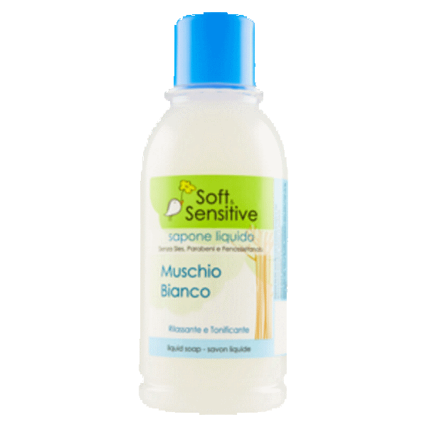 Мыло Soft and sensitive Muschio Bianco запаска Белый мускус