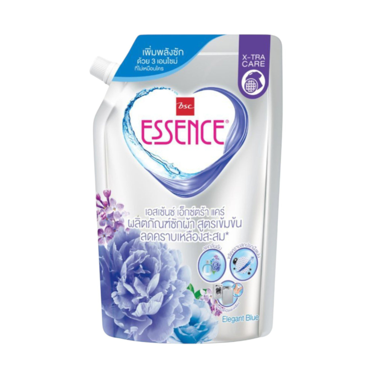 Гель-концентрат для стирки ткани LION ESSENCE Elegant Blue запаска  600мл