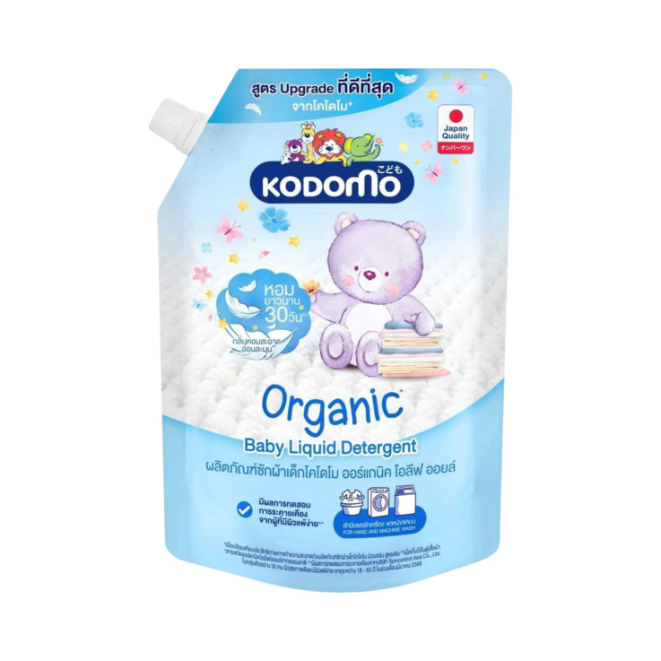 Гель для прання дитячих речей Kodomo Newborn Olive Oil з оливковою олією запаска 1300мл