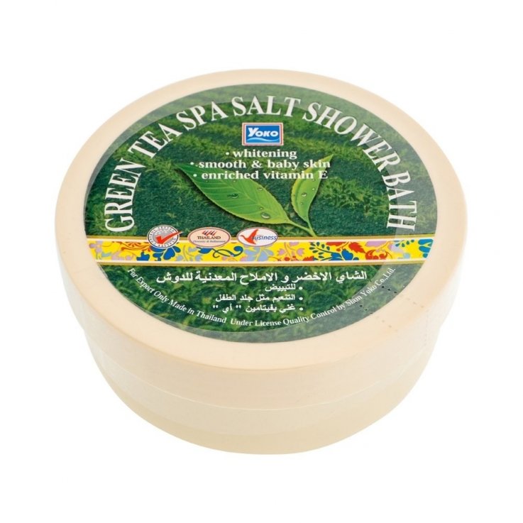 Скраб-соль для душа Yoko Green Tea Spa Salt Shower Bath