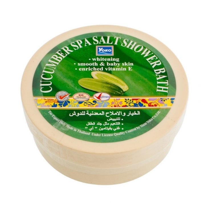 Скраб-сіль для душу Yoko Cucumber Spa Salt Shower Bath